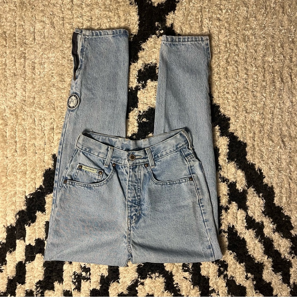 Vintage Light Blue Straight Leg Women's Jeans